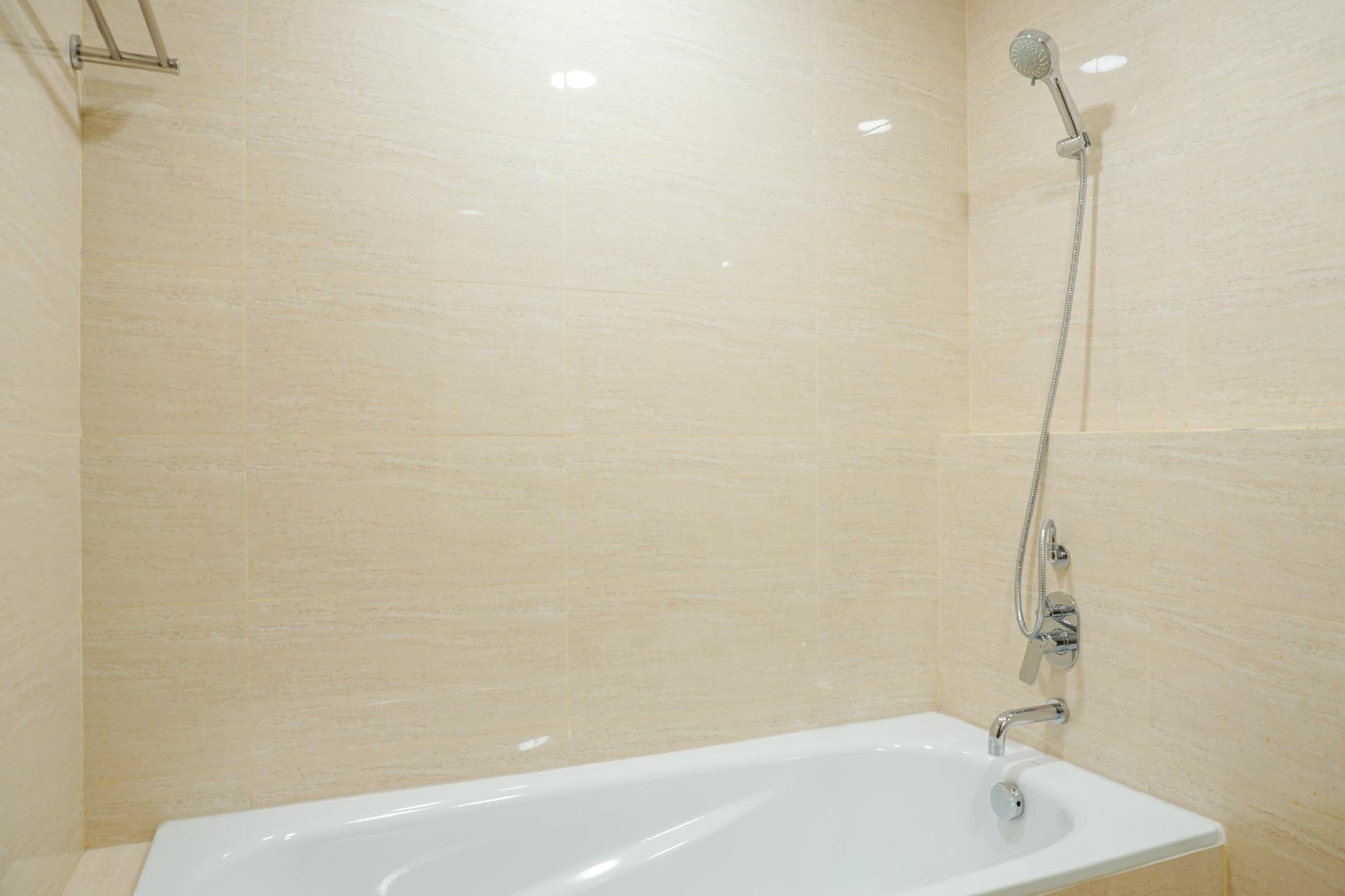 This photo about Comfy 4 Pax 2BR Gallery West Residence By Travelio shared on HyHotel.com