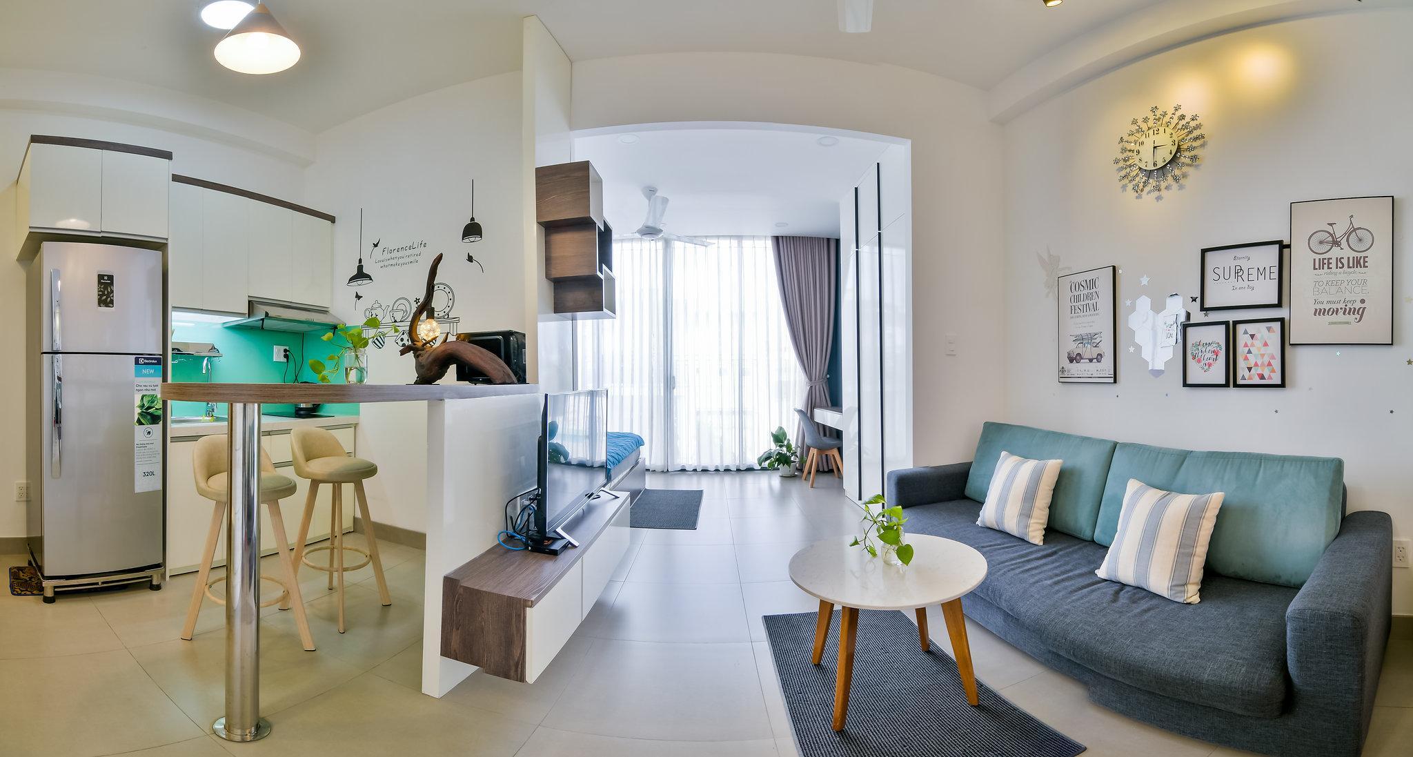 This photo about Serviced Apartment 05.02 Thao Dien District 2 shared on HyHotel.com