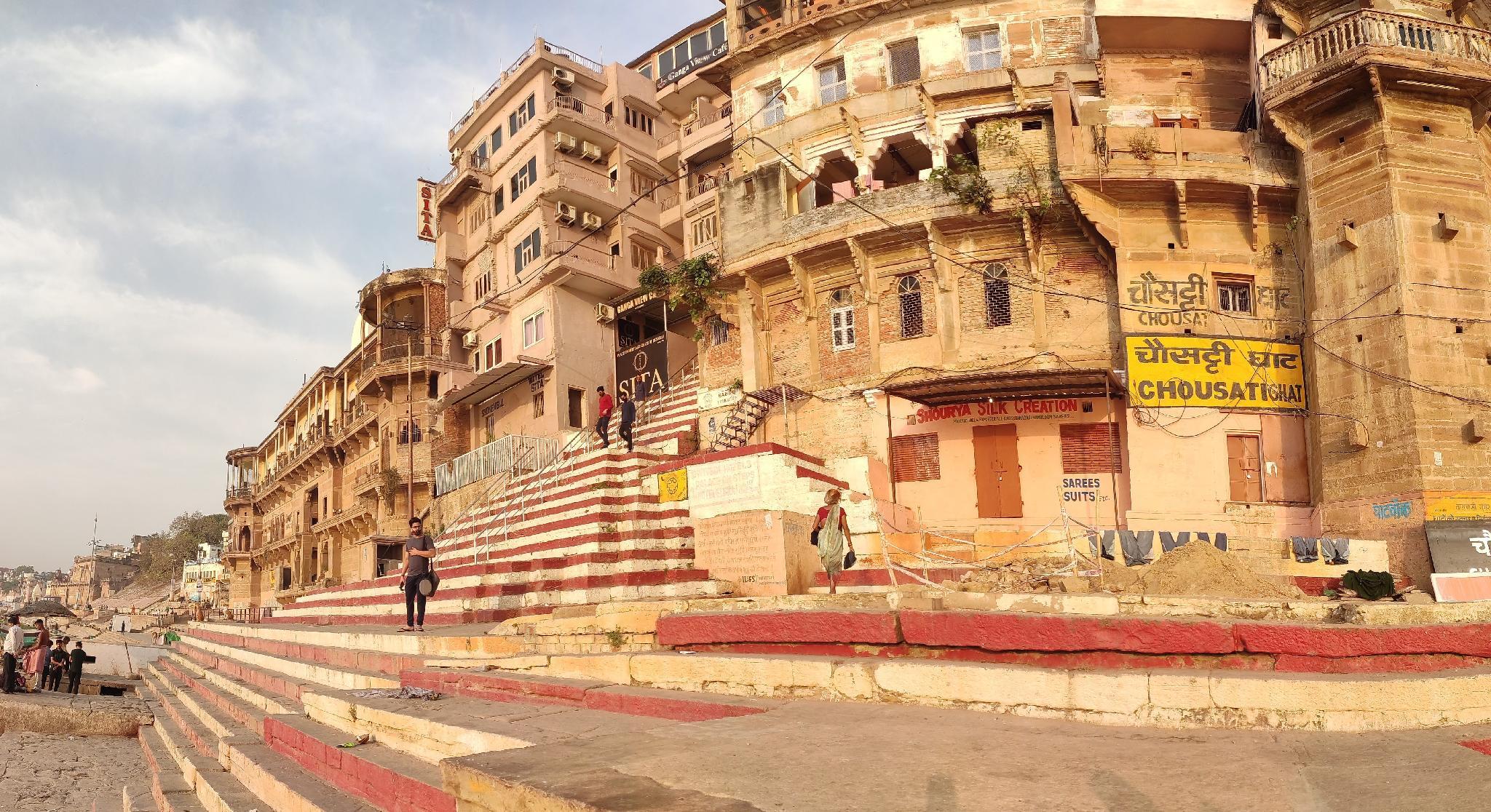 Hotel Sita (place on the heritage ghats of benaras) Exterior