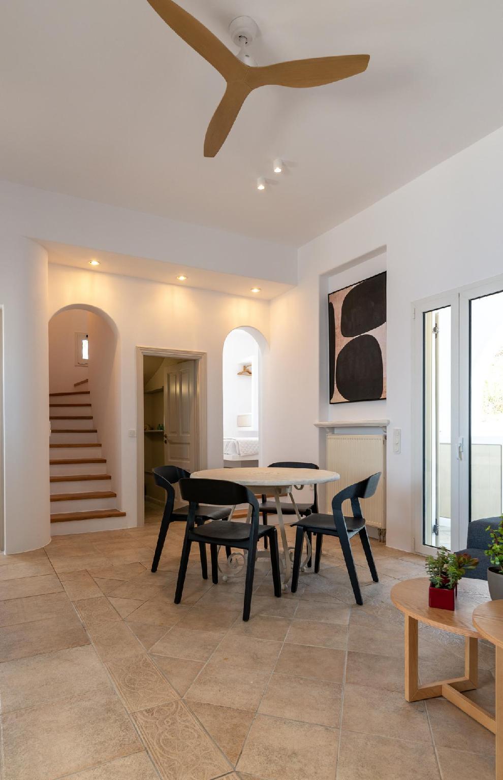 la chapelle est and ouest in tinos