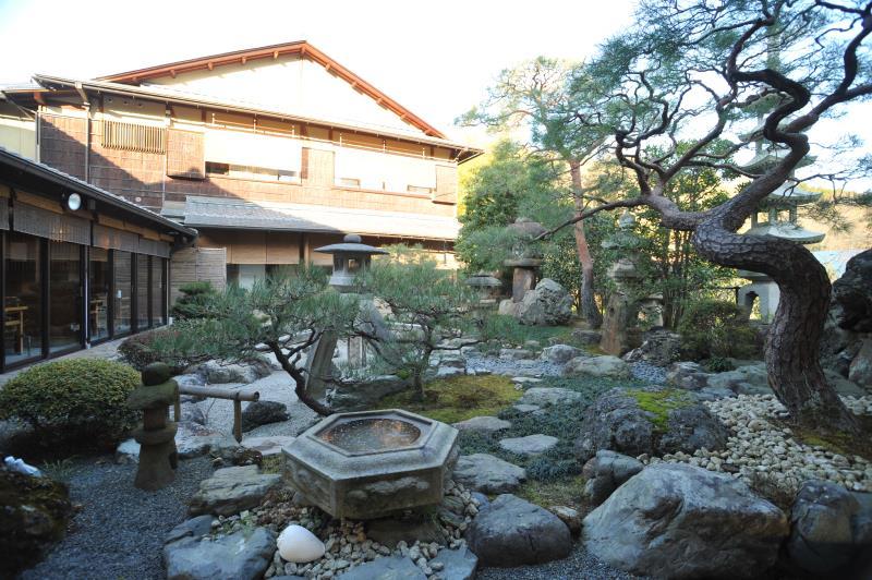 Japanese Garden Ryokan Yamazaki The 2-star Ryokan Yamazaki offers comfort and convenience whether youre on business or holiday in Kyoto. The hotel has everything you need for a comfortable stay. Take advantage of the hotels laundr