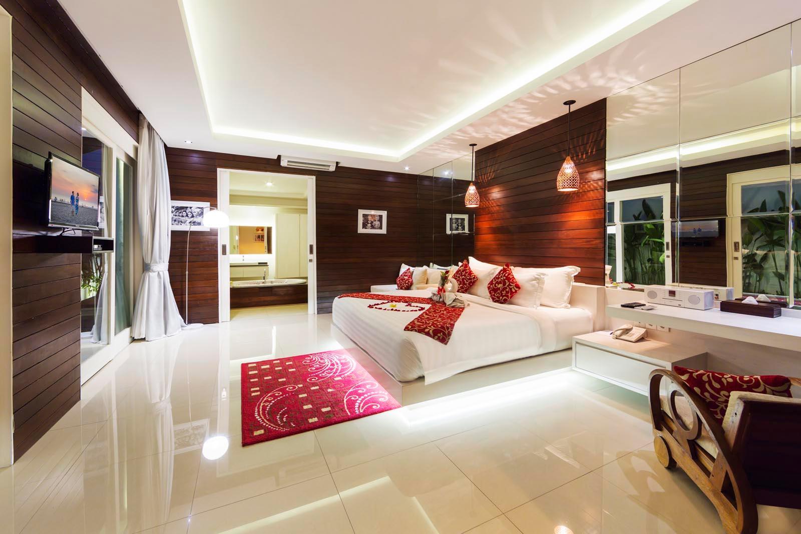 This photo about Pool Family Villa 2 BR Villa at Crown Seminyak shared on HyHotel.com