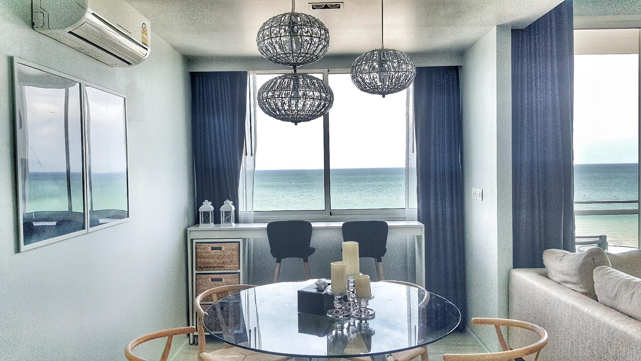 This photo about 3 Bedroom Ocean Front Row x Veranda Pattaya By Lux shared on HyHotel.com
