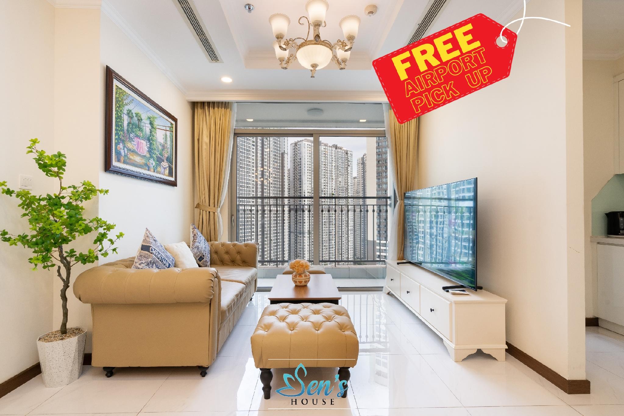 Hotel image for Free AP PICKup - High floor Luxury 2BR Apt+Kingbed