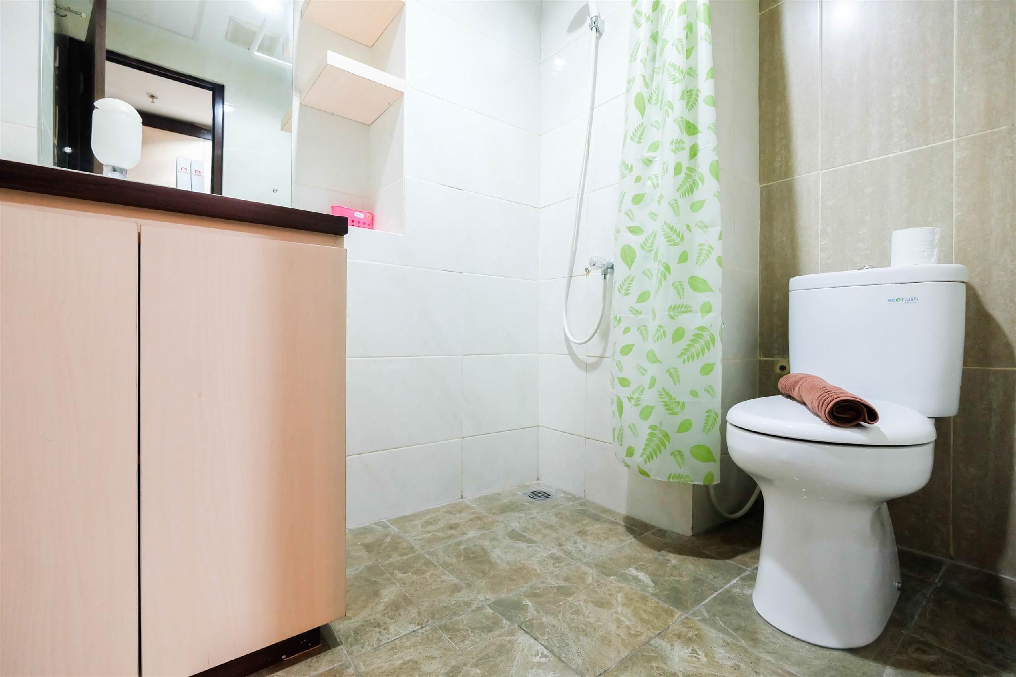 This photo about Cozy Studio Room Grand Dhika Apartment By Travelio shared on HyHotel.com