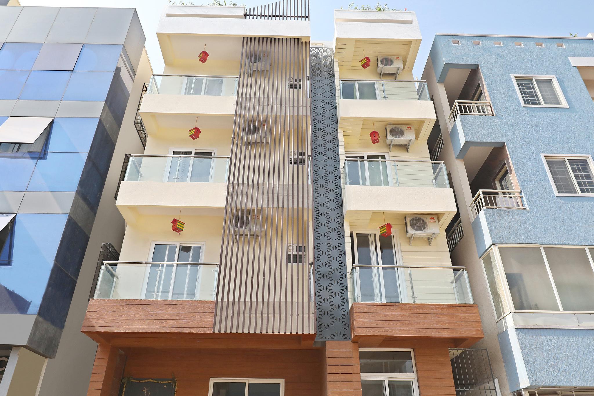 This photo about OYO 30654 Elegant Stay Hennur Cross shared on HyHotel.com
