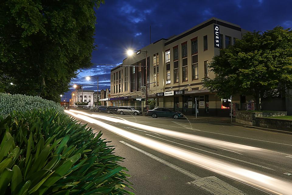 Quest Invercargill The 5-star Quest Invercargill offers comfort and convenience whether youre on business or holiday in Invercargill. The hotel offers a high standard of service and amenities to suit the individual nee