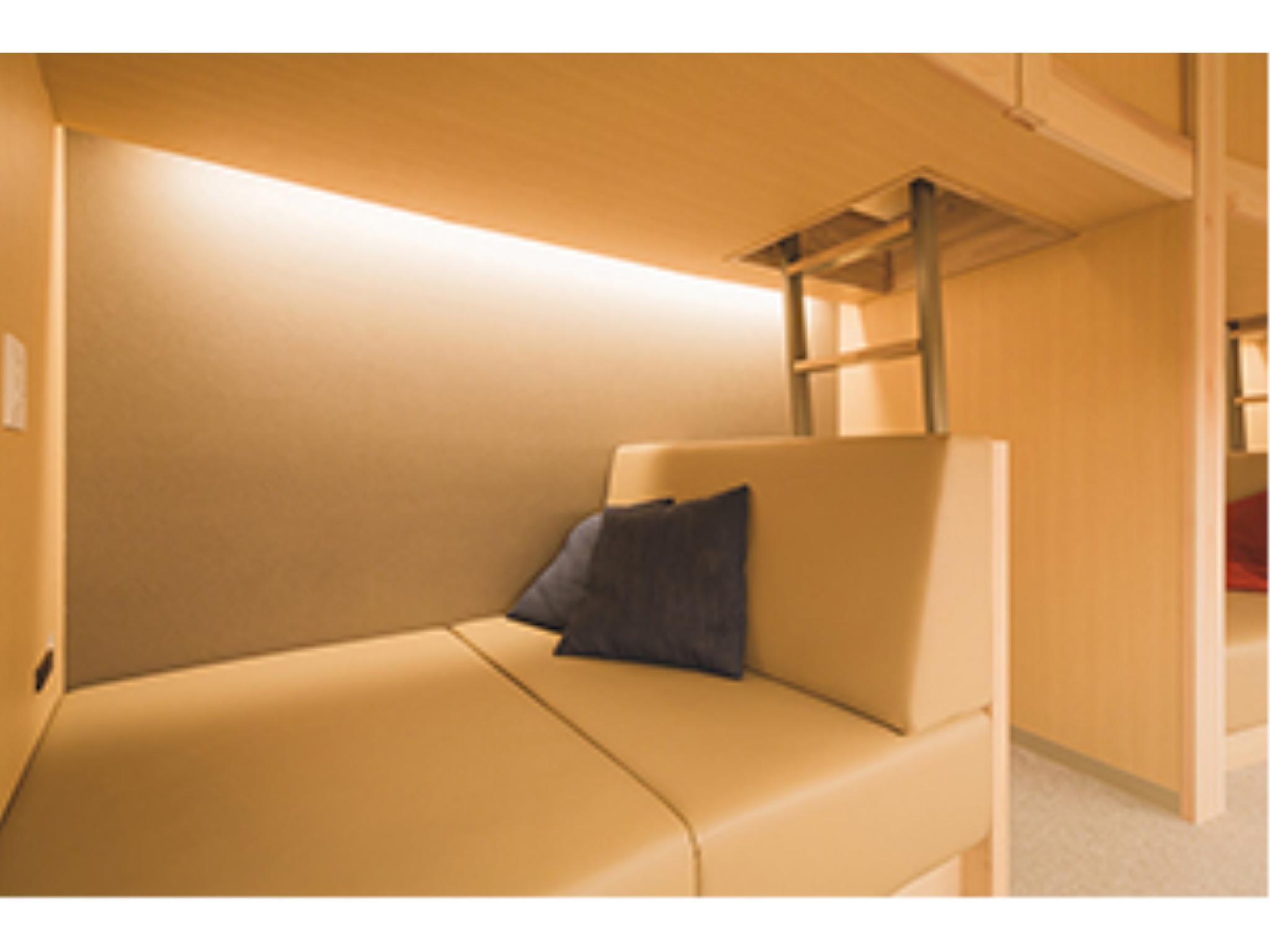 This photo about Capsule Hotel Hatagoya(Yokkaichi Hot Springs-Ofuro Café Yumoriza) shared on HyHotel.com