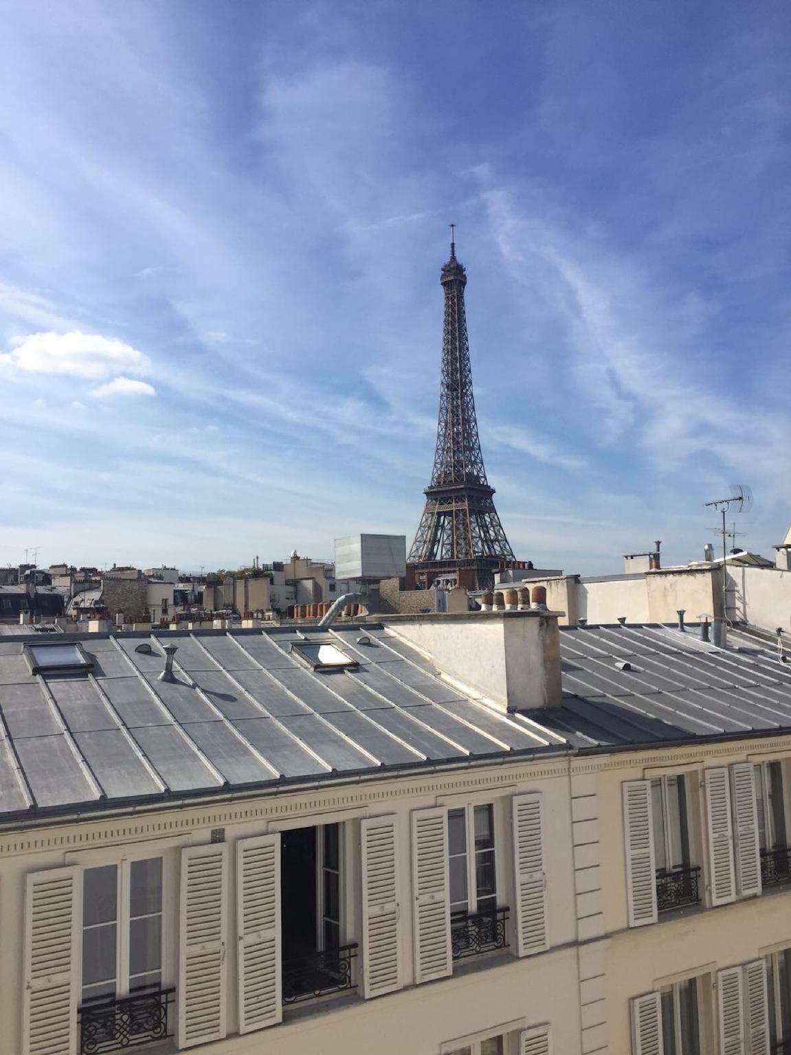 This photo about LOVELY 1BR FLAT -CENTRAL PARIS. EIFFEL TOWER VIEW! shared on HyHotel.com