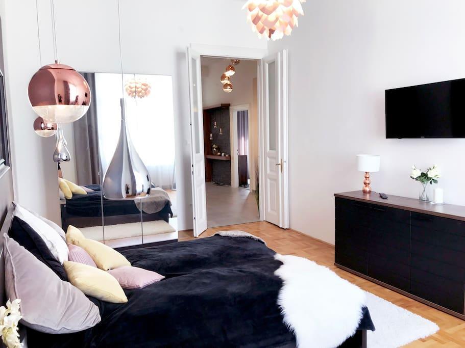 This photo about Luxury Apt in city center next to synagogue w AC shared on HyHotel.com