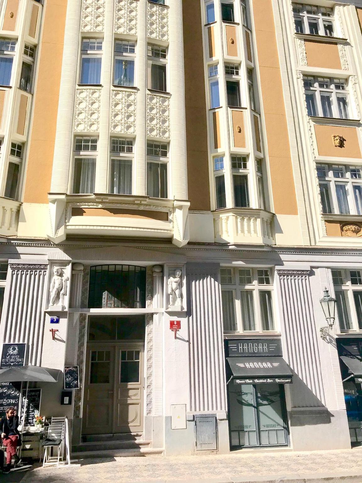 This photo about GOLD ART Apartment 2kk  shared on HyHotel.com