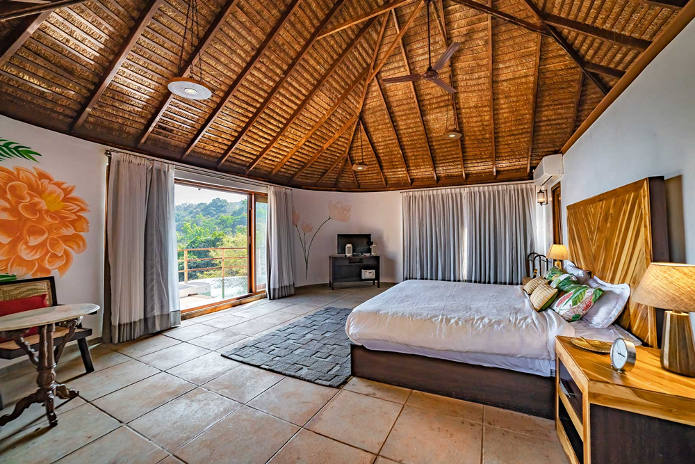 This photo about Cottage nr. Kundalika River - Tala shared on HyHotel.com
